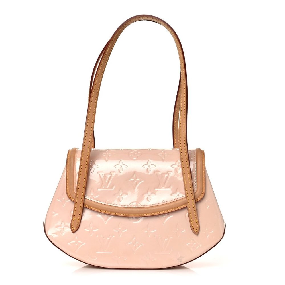 Louis Vuitton Louis Vuitton Pink Vernis Leather Biscayne Bay PM